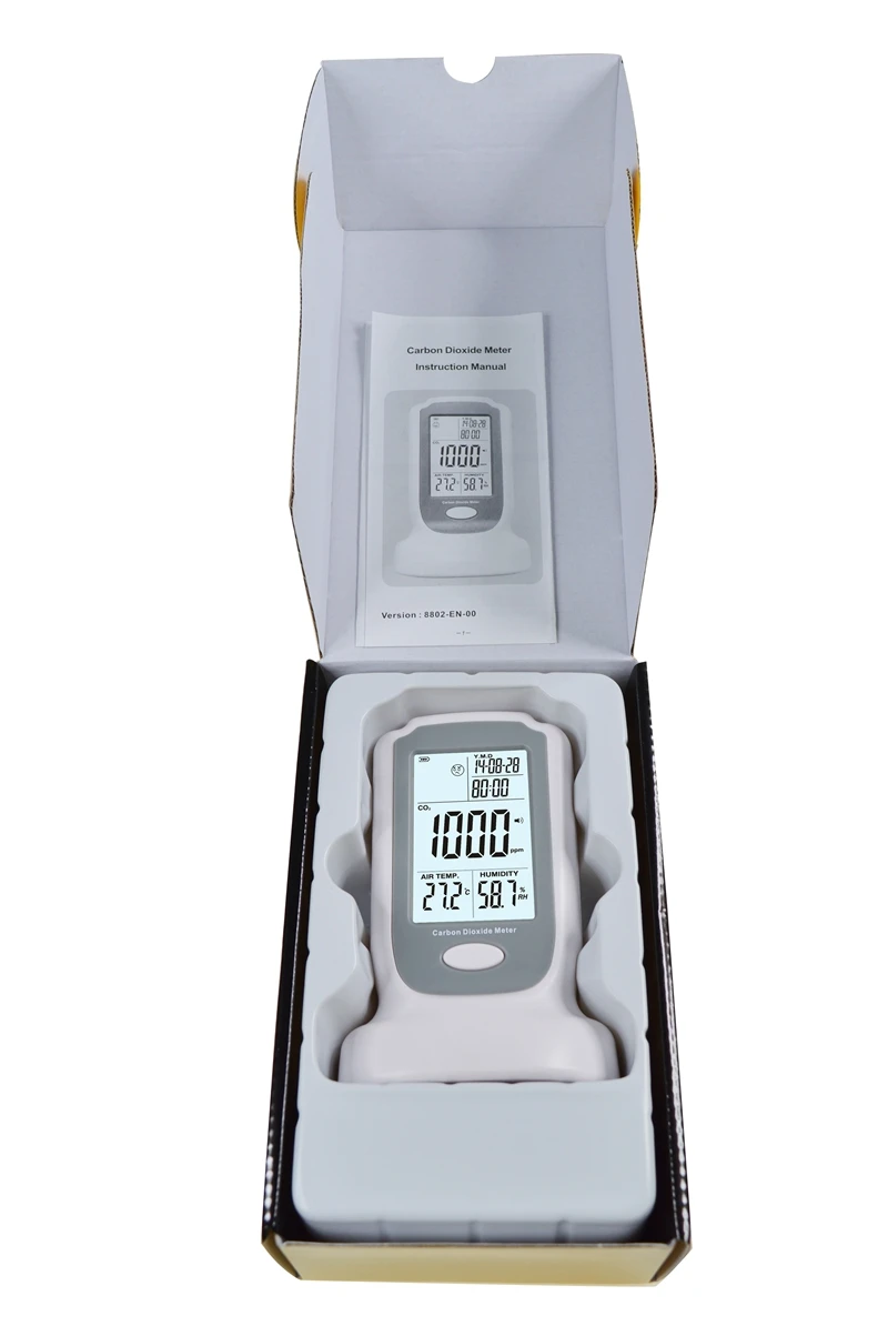 Industrial Portable Carbon Dioxide Detector 0-2000ppm Brand Precise Continuous Online CO2 Detection Tester NDIR CO2 Gas Sensor
