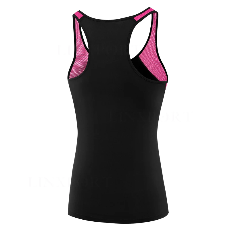 Female Sport Tops Sleeveless Yoga Shirt Exercise Workout T-Shirts Women Running Singlets Sexy Gym Clothing Jogging Tights Blouse