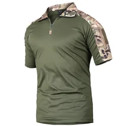 Summer Quick Dry T-shirt Coolmax Breathable Fabric T Shirts Men Men's Brand Tactical Army SAWT Quick Dry T-Shirts High Quality