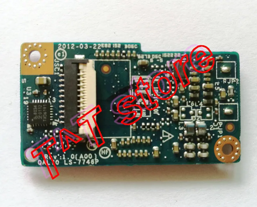 original E6330 E6440 Controller Board Card Cable LS-7746P test good free shipping