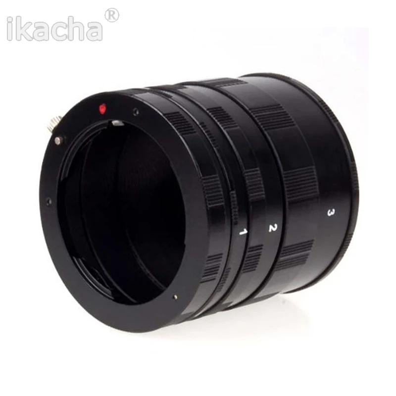 Tubo de Extensão Macro Anel Para Pentax PK Monte K10D K20D K100D K20D K7 K5 KX Camera
