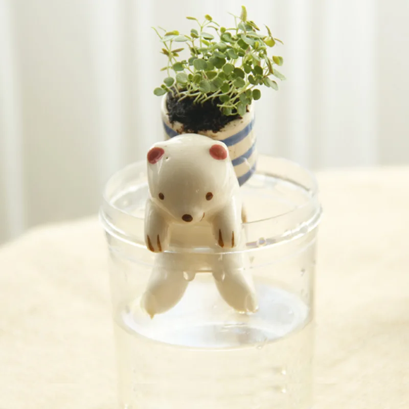 New factory direct Papa polar animals drink cup Creative mini passenger small planting greenery