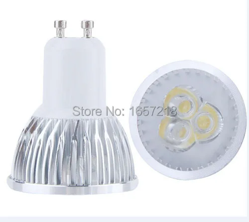 E27/GU10/MR16/GU5.3  3/4/5/6/8W 3*1W LED Sport light lamp High Power bulb warm cool white 80Ra DC12V AC 110V 220V 240V