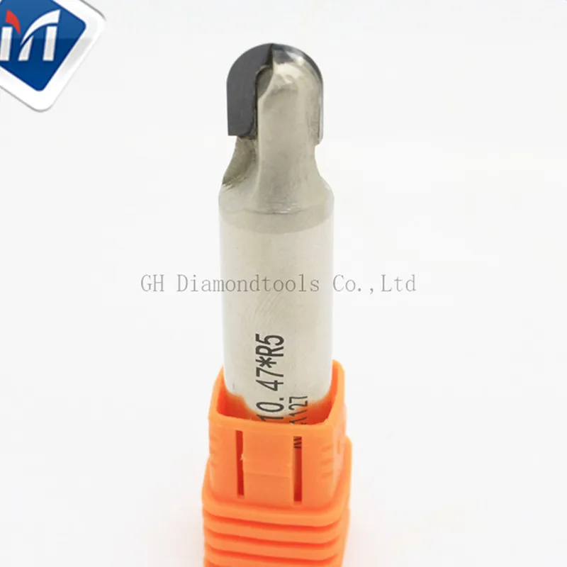 Diamond wood working tools cove box bit PCD cnc router bits mill 6mm cutters Round Nose Bits wood circular arc cutter furniture