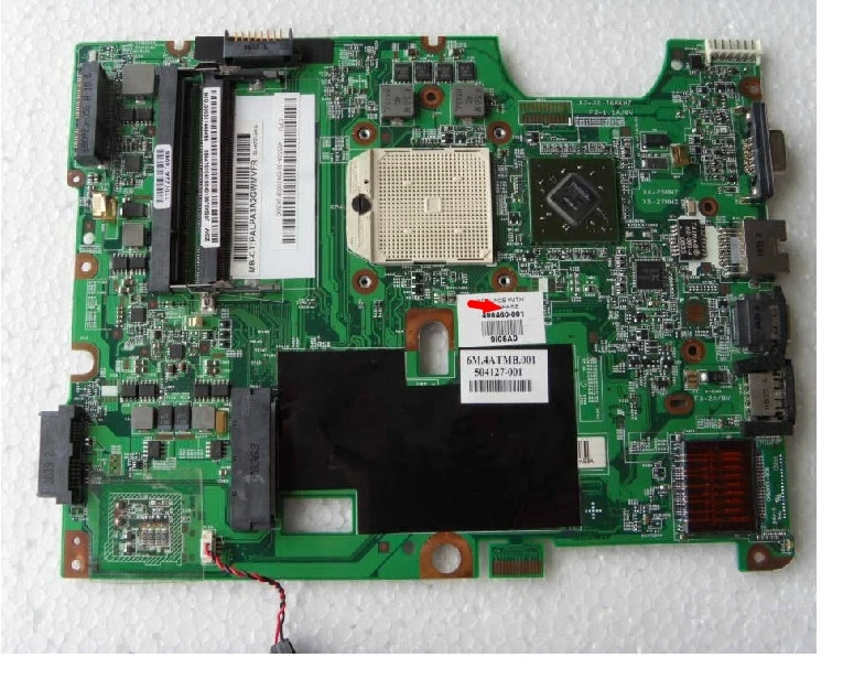 498460 -001 lap เชื่อมต่อบอร์ดเชื่อมต่อกับเมนบอร์ด CQ50 CQ60 full test lap เชื่อมต่อบอร์ด