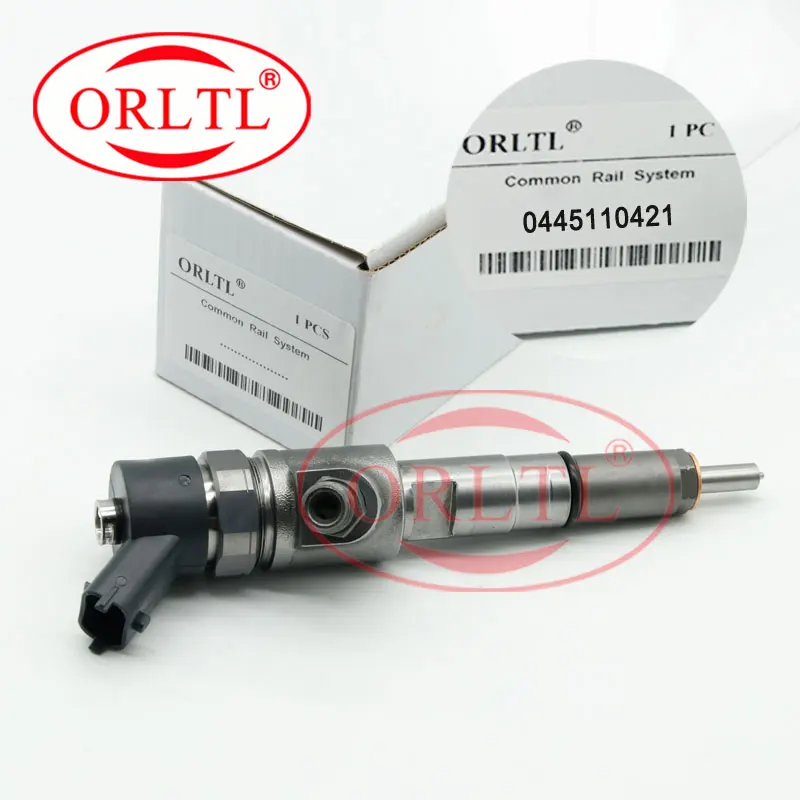 

ORLTL 0 445 110 421 Common Rail Spare Parts Injector , Auto Fuel Inyection 0 445 110 421 Diesel Oil Injectors 0445 110 421