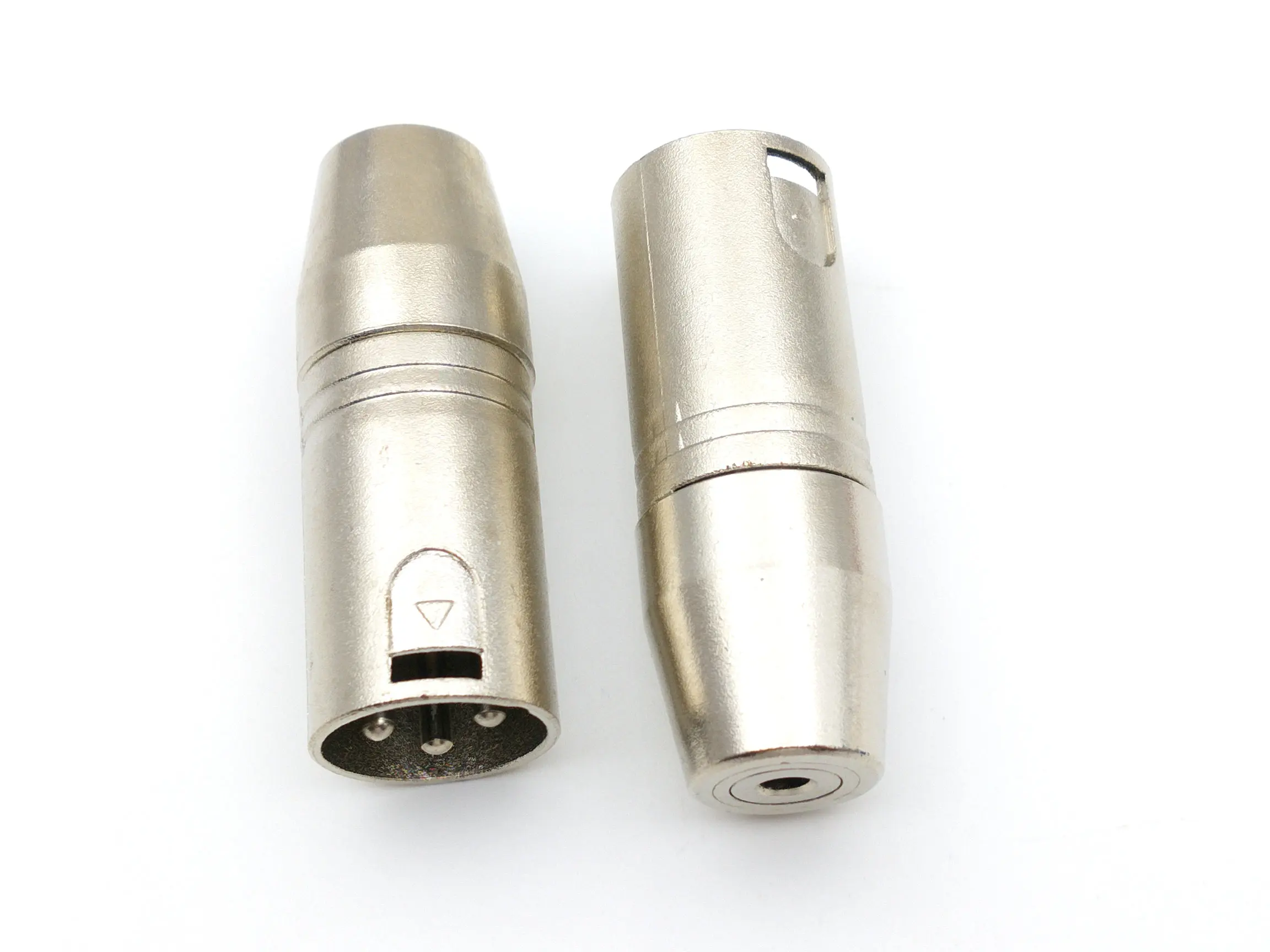 Imagem -04 - Conector de Áudio Xlr Macho Pinos 35 mm Soquete Estéreo Novo 20 Pcs