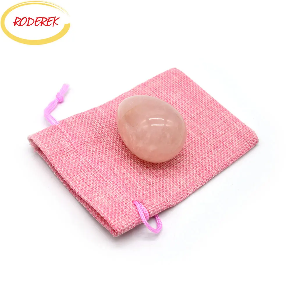 50*35mm Jade Egg Women Kegel Exercise Stone Yoni Egg Pelvic Floor Muscle Massage Stone For Healthcare