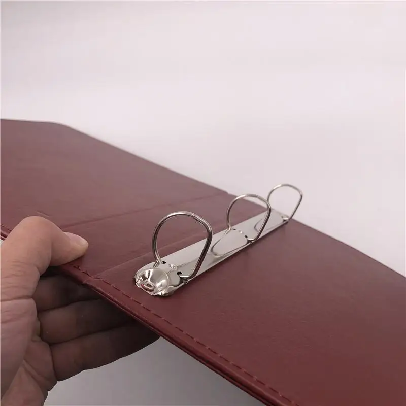 3 Hole leather empty coin album paper money Most 20 sheets Commemorative Coin Collection album Folder books books for coins