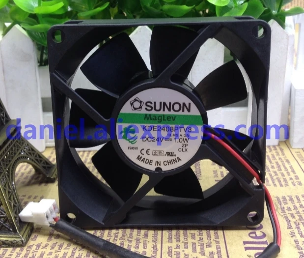 SUNON – ventilateur onduleur 8025, 8CM/centimètre, 24V, 1.0W