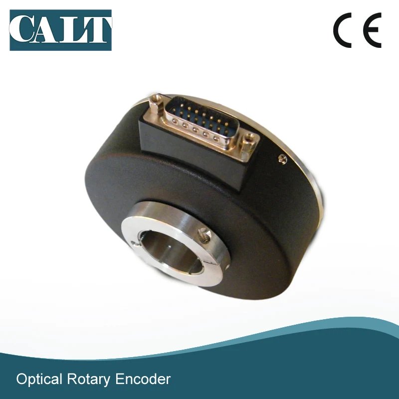 Hot Sale CALT 90MM Outer Dia 1800 PPR Big Hollow Shaft Encoder NPN Optic Rotational Encoder GHH90-40J1800BMC526