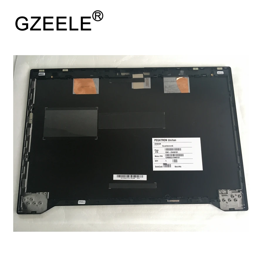 GZEELE New laptop LCD Top Cover For ASUS GX501 GX501VI Lcd rear cover back A shell LCD Back Cover PN : 13N1-2WA0101 13NB0GU1AM01