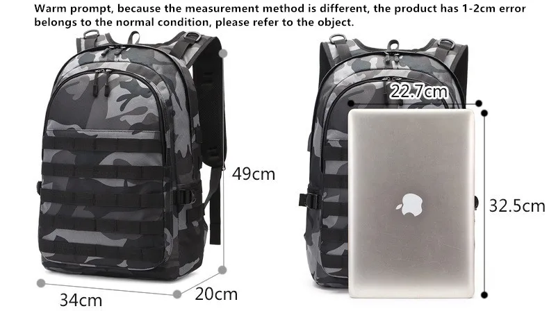 multifunction large capacity canvas male bag anti-theft waterproof laptop backpack men travel usb charging 15.6 inch backpacks