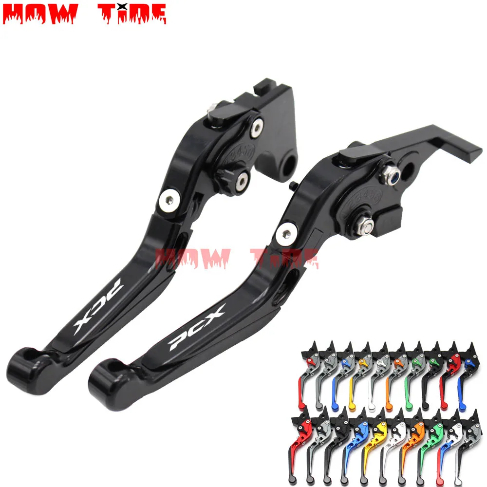 For HONDA PCX 125 PCX125 PCX150 PCX 150 Motorcycle Accessories Folding Extendable Brake Clutch Levers