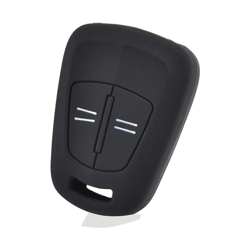 AX Silicone Remote Key Case Fob Shell Cover Holder 2 Button For Vauxhall /Opel Corsa D ASTRA H Meriva Vectra Zafira Signum Agila