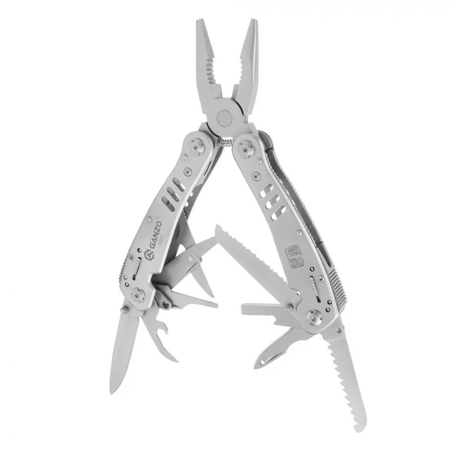 Ganzo G300 series G301 Multi pliers 26 Tools in One Hand Tool Set Screwdriver Kit Portable Folding Knife Stainless pliers