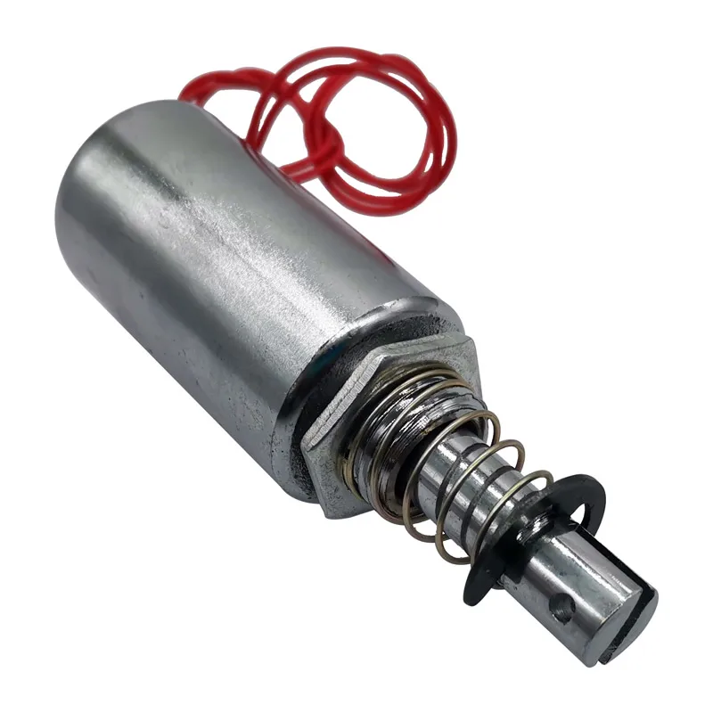 DC 12V/DC 24V MQ8-Z15 Pull Type Linear Motion Tubular Solenoid electromagnet Electric Magnetic 1kg Initial suction