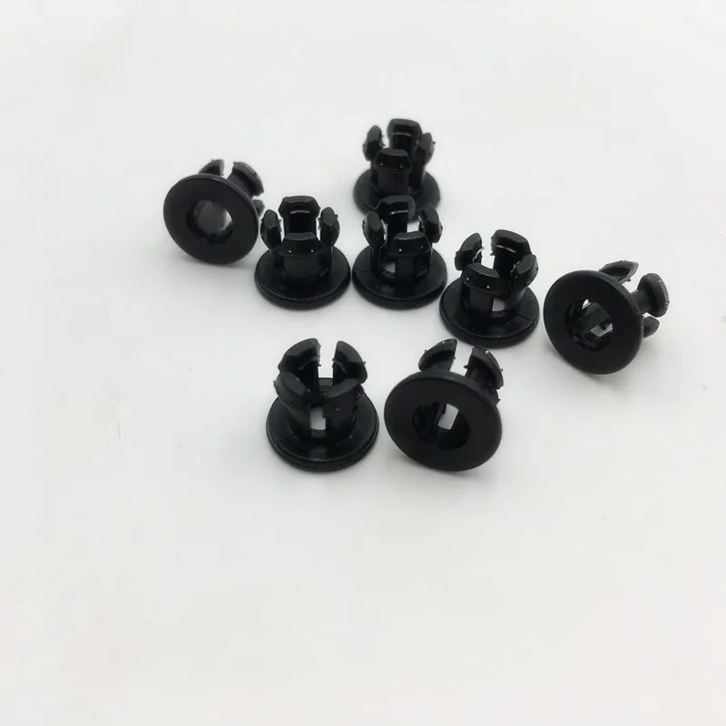 10pieces 3D printer access 1.75 mm filament Bowden Couplings OD 4mm bowden tube clamp horse shoe Clamp Clip Tube Coupling Collet