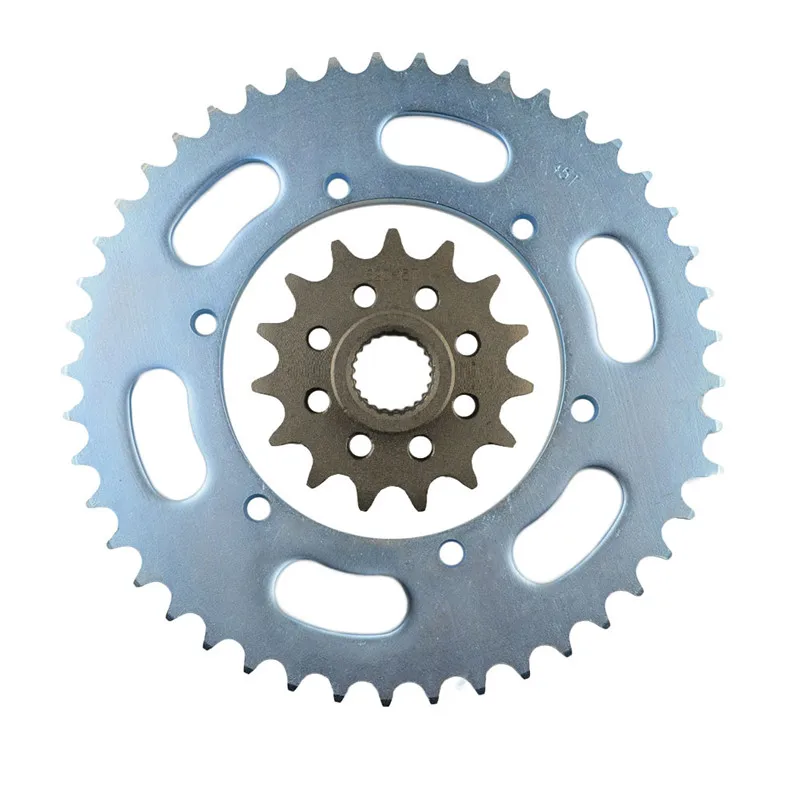 Racing Motorcycle Parts Front & rear Sprocket Star 45-15 Teeth For Yamaha XJR400R XJR400 Sprockets Fit 520 Drive Chain