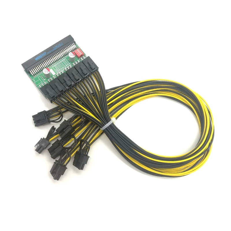 

Power Supply Kit - Breakout Board and 16AWG PCIe 6Pin to 6+2Pin Cable