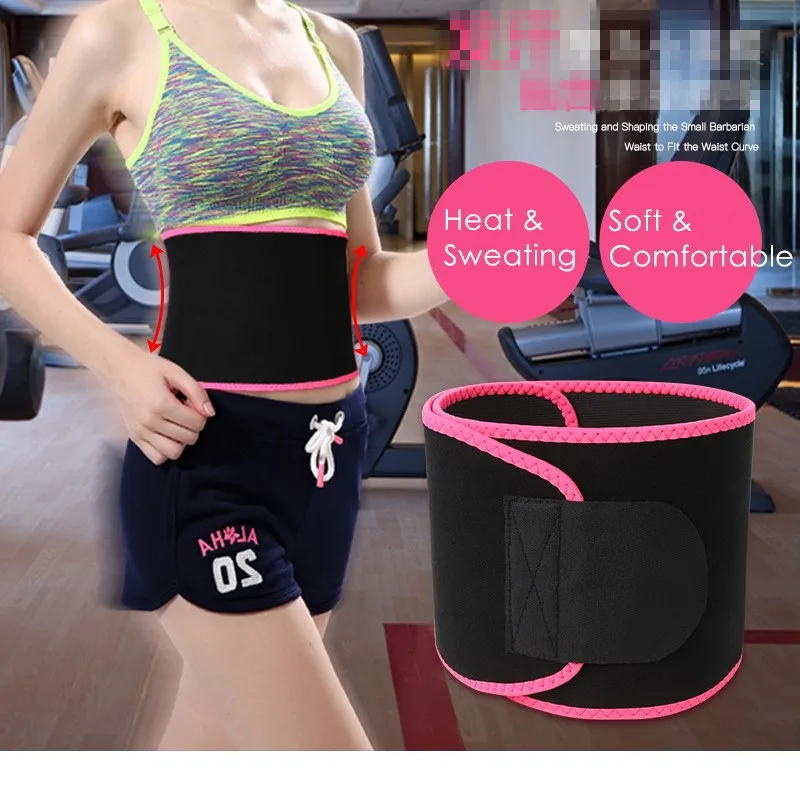 Fashion waist trainer corset shaper girdle body shapers fitness sweat belt sports belt