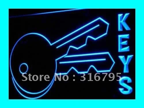 i249 KEYS KEY LOCKSMITHS LOCKS Repair Shop Light Signs On/Off Swtich 20+ Colors 5 Sizes