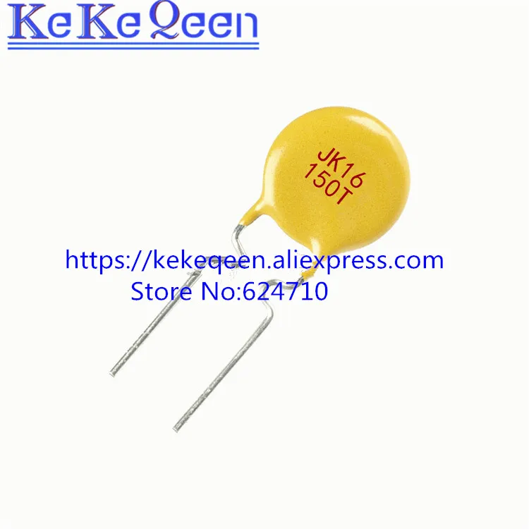 

50PCS/LOT Self Recovery Fuse PPTC JK16-150T JK16-150 16V 1.5A 1500MA