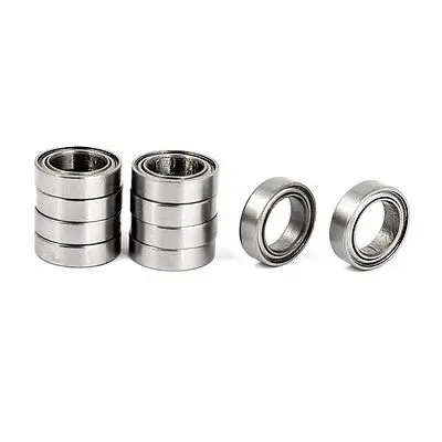 ZZMR117 Deep Groove Ball Bearing 11mm OD 7mm Bore Diameter 10pcs