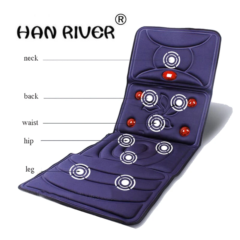 

12V Massage mattress cervical massage device neck massage cushion for home full-body massage Quick shipment