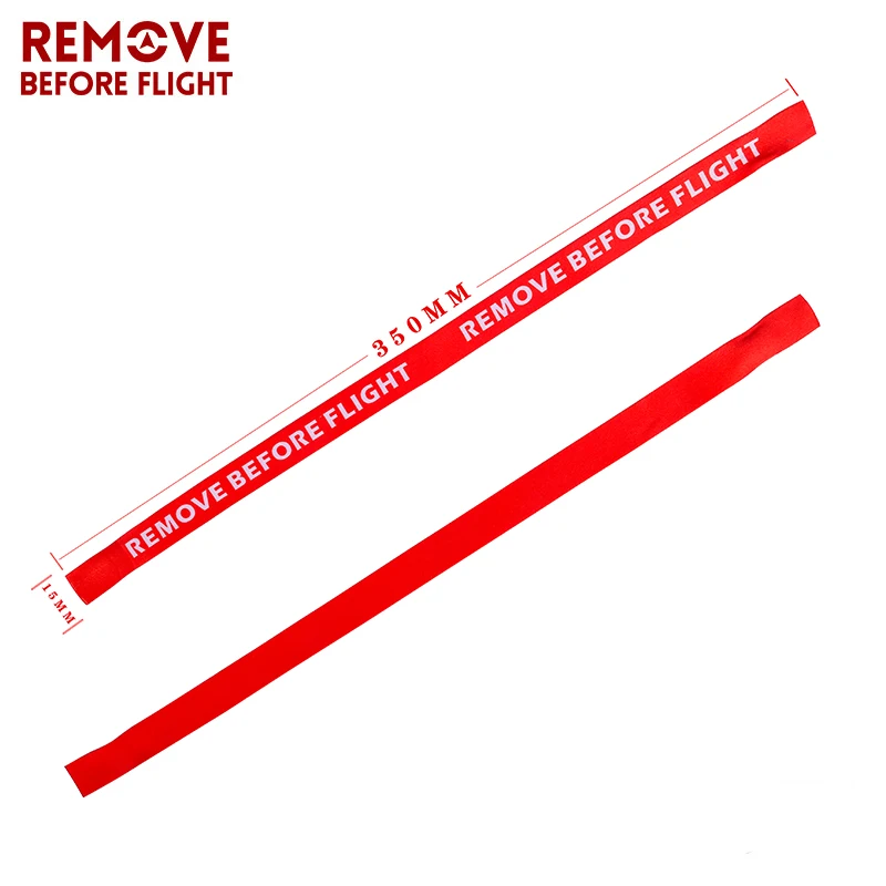 1PC Remove Before Flight Wristband Red Polyester Disposable Wrist Band for Party Use Can be Customized Best Gift for Friends