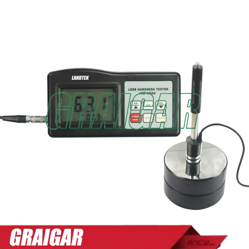 Leeb Hardness Tester with Iron Block HM-6560