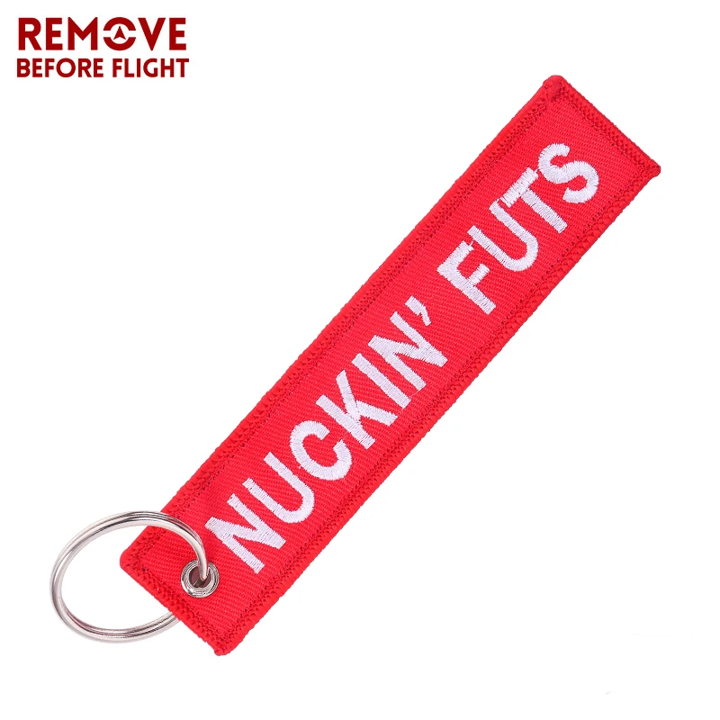 Remove Before Flight Keychain Key Ring for Motorcycle Car Accessories Key Tags Aviation Gifts FOB OEM Keychains Jewelry llavero