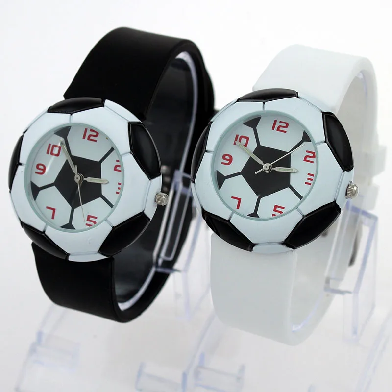 10pcs/Lot Mixed Colors Men Boy watches Silicone Strap Boy Watch Student  Lady Men Quartz Sports Wrist Watch kids gifts