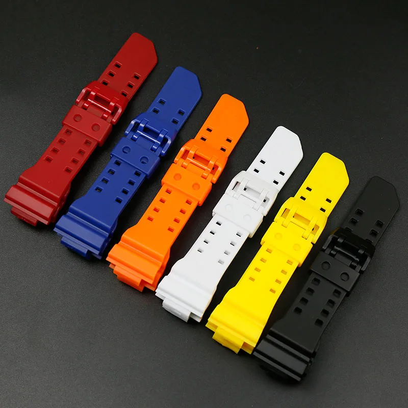 

Resin Strap For GA-400-1A / 1B GBA-400 Matte Black Color Strap Men's and Women's Watch Strap Watch Accessories