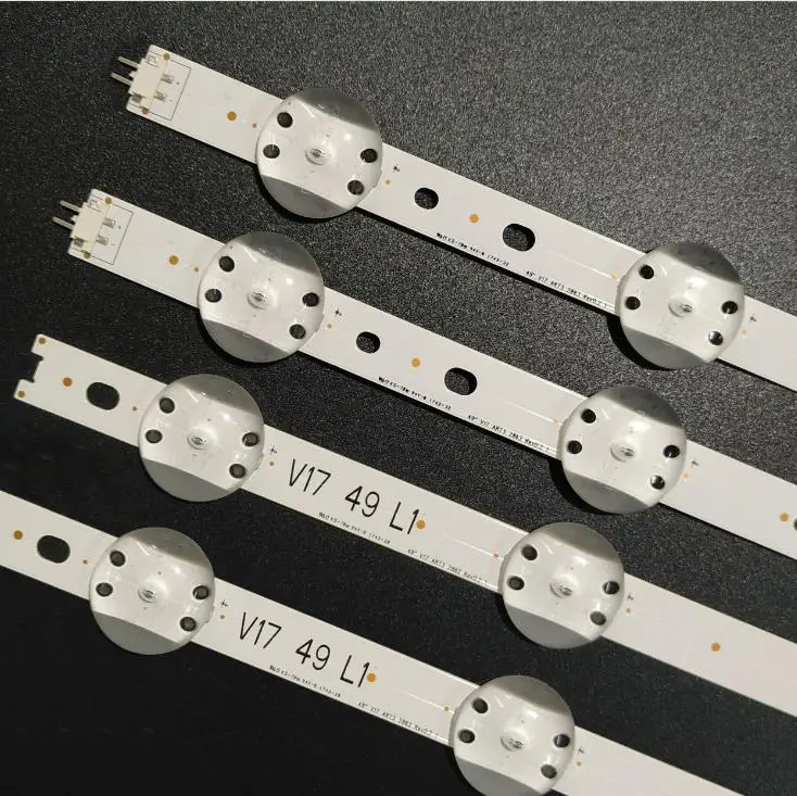 Tira de luces LED, accesorio para televisor, V17 49 R1 JB3B1591A02499 6916L-2863A 6916L-2862A ART3 REV0.2, novedad, 4 unidades