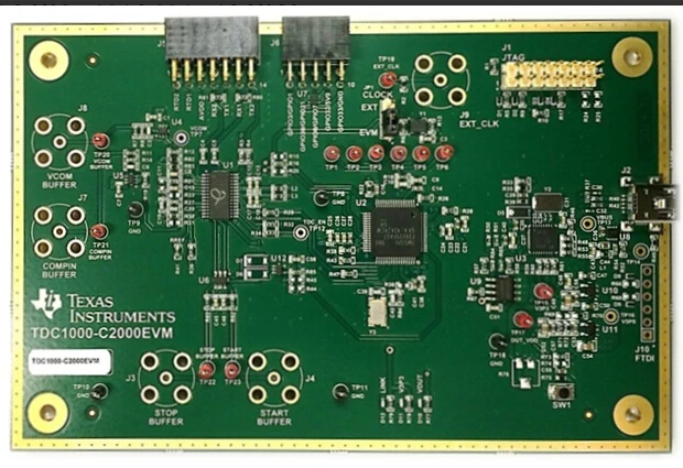      TDC1000-C2000EVM:TDC1000-C2000    An evaluation module for the front end of an ultrasonic simulation