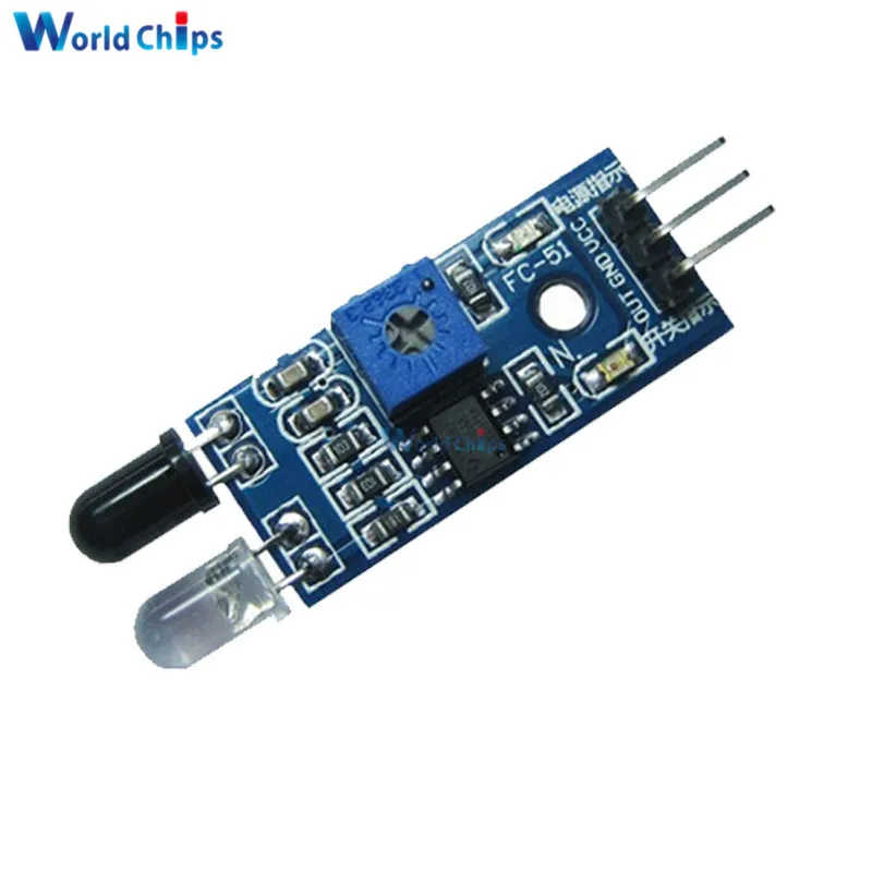 Smart Electronics New for Arduino Diy Smart Car Robot Reflective Photoelectric 3pin IR Infrared Obstacle Avoidance Sensor Module