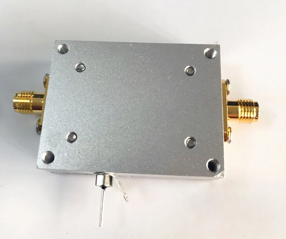 Bias Tee-amplificador BiasTee de bajo ruido, 25K-100 MHz RF, bloqueador DC, alimentación Coaxial 1-50V + funda para VHF, HF, AM, radio HAM, RTL, SDR