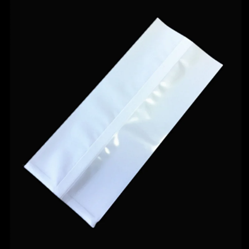 New Style White Colour BOPP Ice Cream Package Bag Plastic Popsicle Packing Pouch Chocolate Wrapping Bag 8*19cm 200pcs