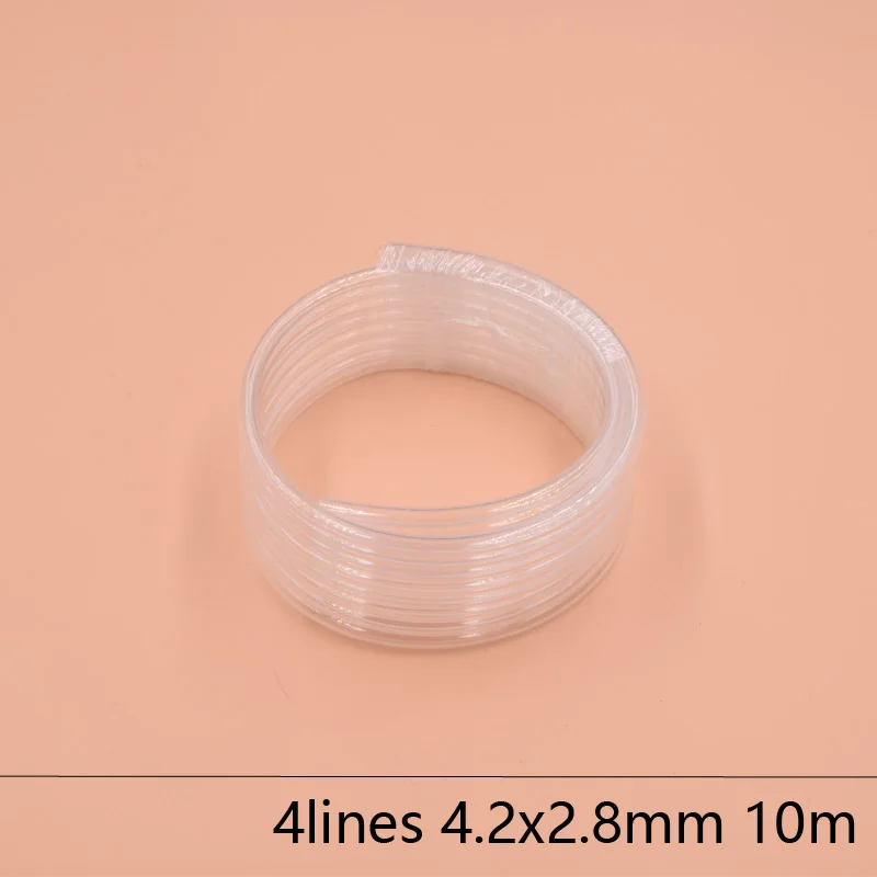 

4 Lines eco solvent printer ink tube 4.2X2.8MM for Epson Allwin Mimaki Roland Mutoh ink hose 10M/lot Large ink supply ink system