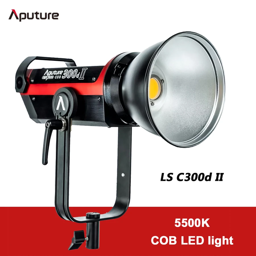 

Aputure LS C300dII 300d II LED COB Light 5500K Daylight Bowens Mount Outdoor Studio Video Light Photography lighting Lamp