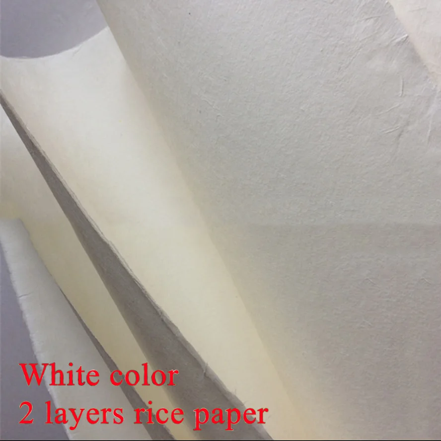 Top grade Chinese 2/3 layers Thick rice paper for Painting calligraphy Xuan zhi paper Art supply