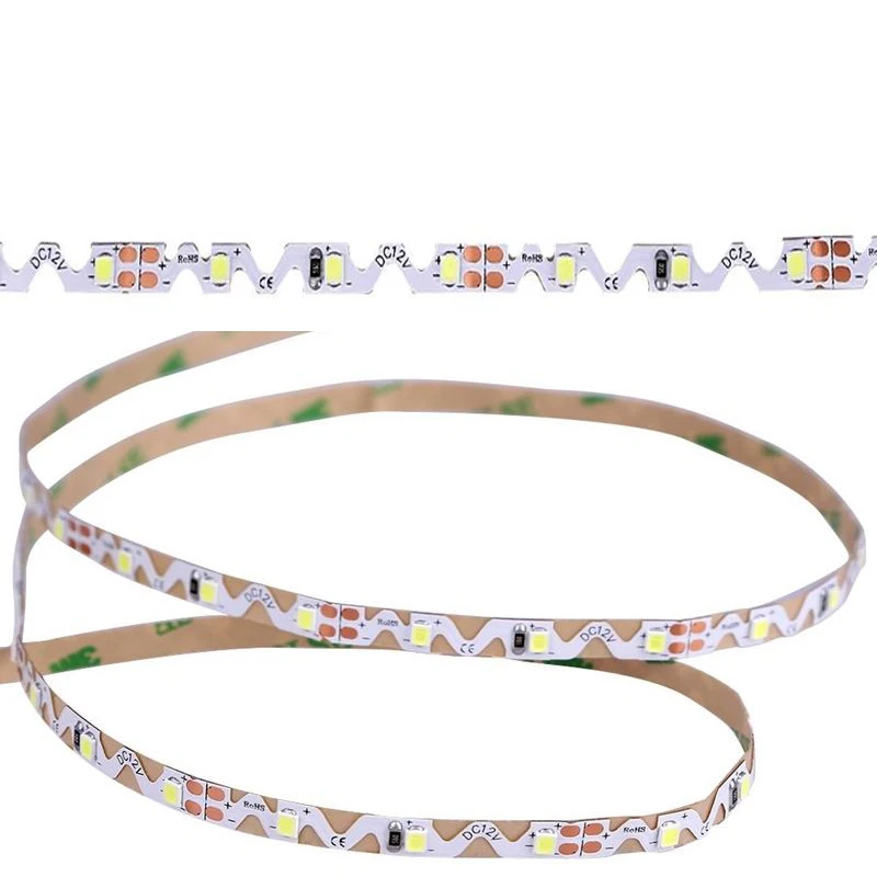 LED Strip 2835 Free Bending S Shape LED Strip DC12V Flexible LED Light 60LED/m 5m/Lot for Channel Letter.