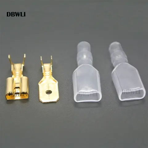 200pcs spade crimp terminals for wires DBWLI