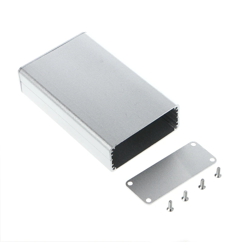 Waterproof Aluminum Junction Box Silver Instrument Electronic Enclosure Case 80x50x20mm DIY Electronic Project Box