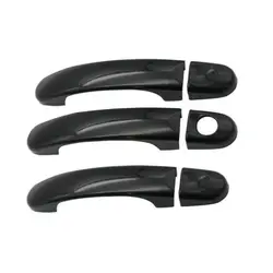 3 Color For Volkswagen VW T5 T6 Transporter Caravelle Multivan California Chrome Car Door Handle Cover Trim