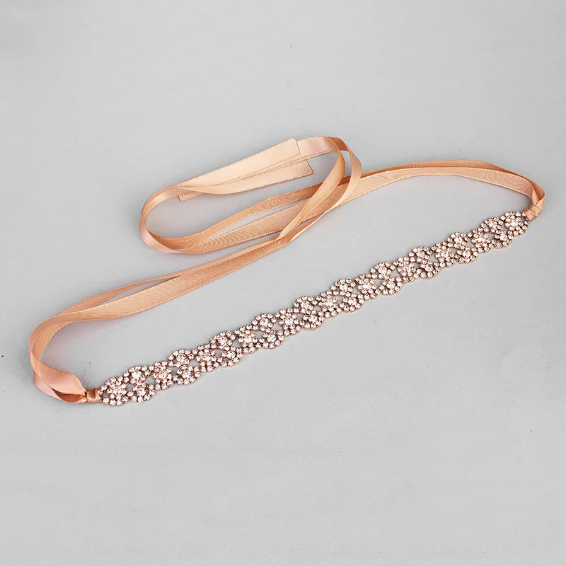 

Floralbride Rose Gold&Silver Color Rhinestones Crystals Hairband Wedding Headband Bridal Hair Vine Hair Accessories Bridesmaids