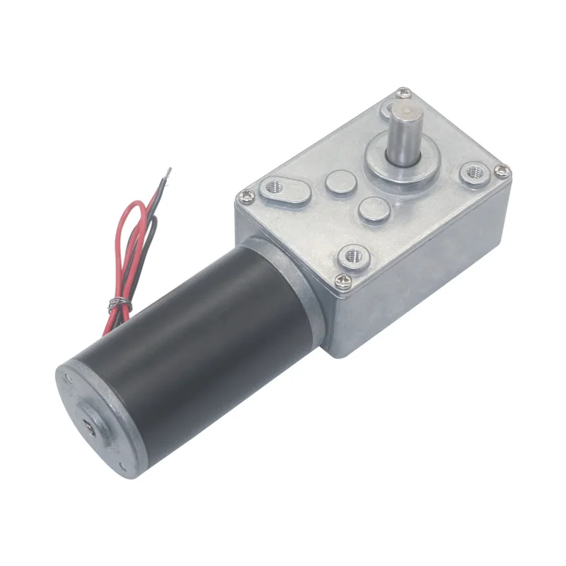 5840-31ZY Worm Gear Motor DC 12V/24V 7RPM~470RPM Speed Adjustable DC Gear Motor Miniature Small Motor High Torque High Power 5.0