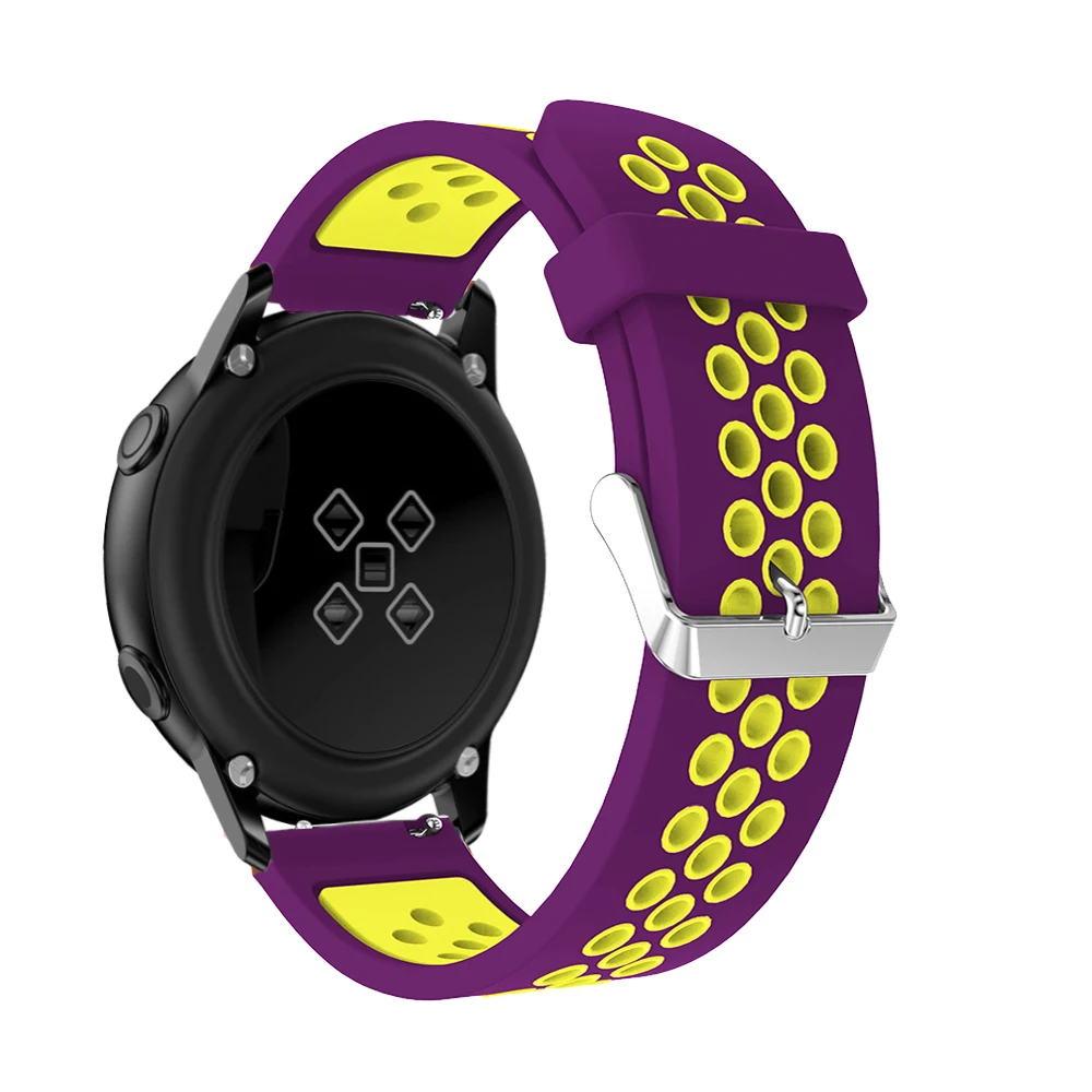 ل Xiaomi Huami Amazfit GTS 20 مللي متر الرياضة حزام ساعة اليد اللون لينة سيليكون استبدال حزام الساعات ل Huami Amazfit Bip ساعة ذكية