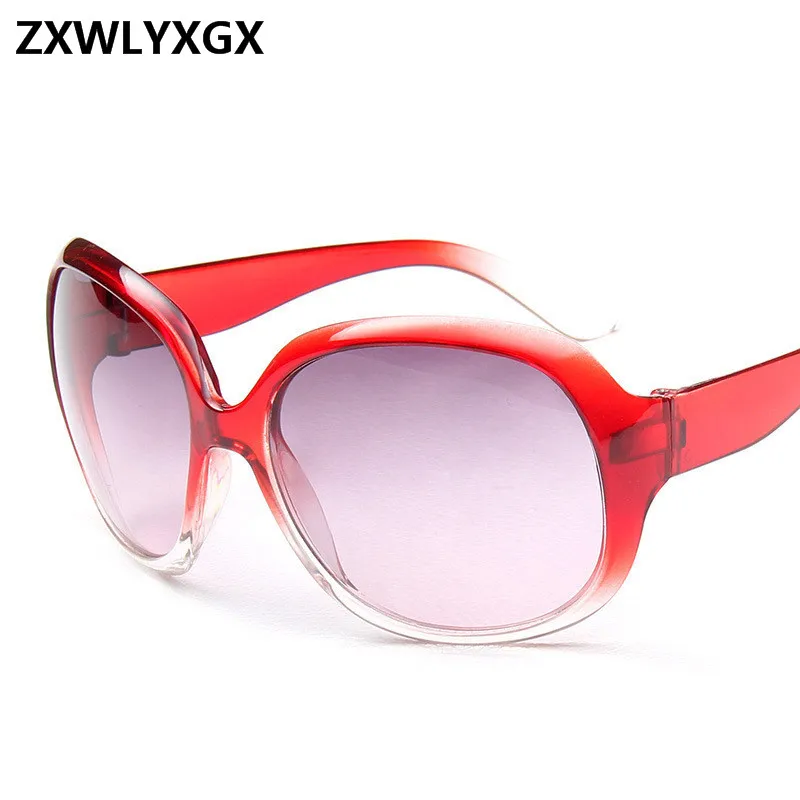 New Mirror Goggle Explosion-proof Lens Large Frame Female Sunglasses Women Brand Vintage Sun Glasses Women oculos de sol